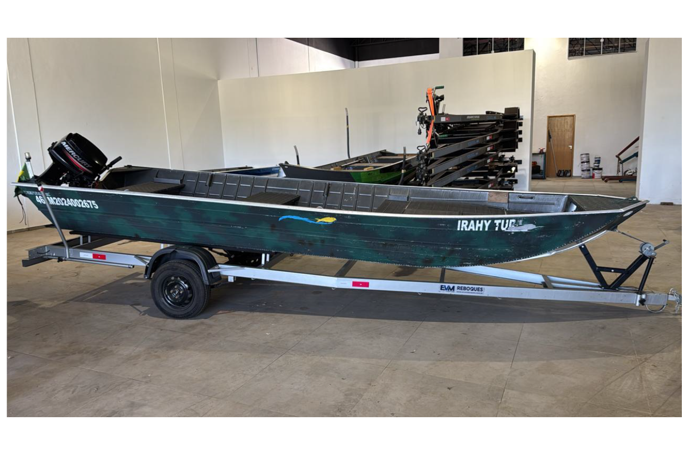 Barco reforçado Pety Brazil - Ano 2022